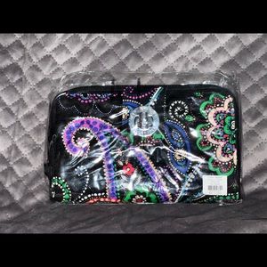 Vera Bradley Turn Key Wallet - Kiev Paisley Print